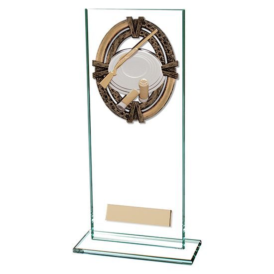 Maverick Legacy Jade Glass Clay Pigeon Shooting Trophy