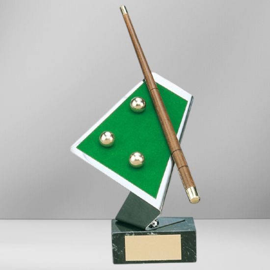Cartagena Snooker Handmade Metal Trophy
