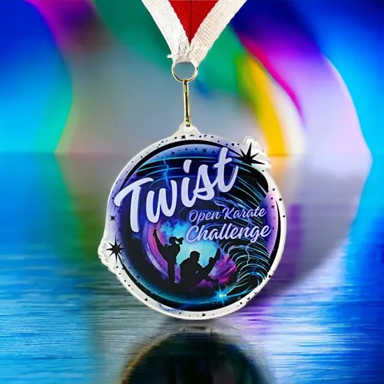 Custom Made Logo Acrylic Medal