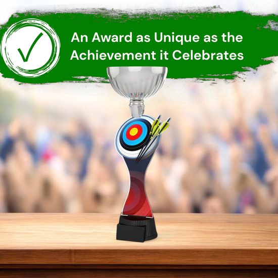 Montreal Archery Target Silver Cup Trophy