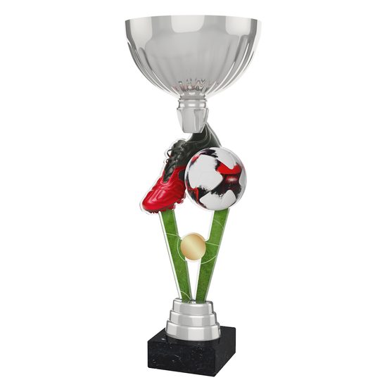 Napoli Football Boot Silver Cup Trophy