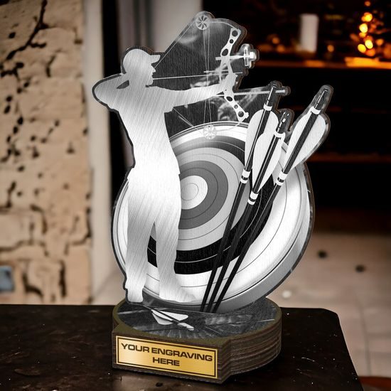 Grove Classic Archery Real Wood Trophy