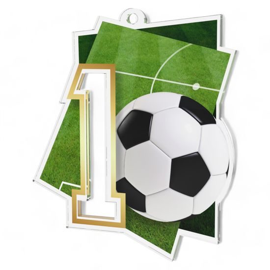 Poznan Football Number 1 Medal
