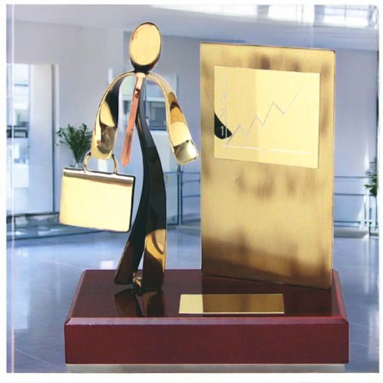 Barcelona Business Person Handmade Metal Award