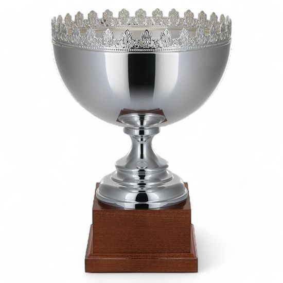 Jorginho Silver Plated Metal Bowl