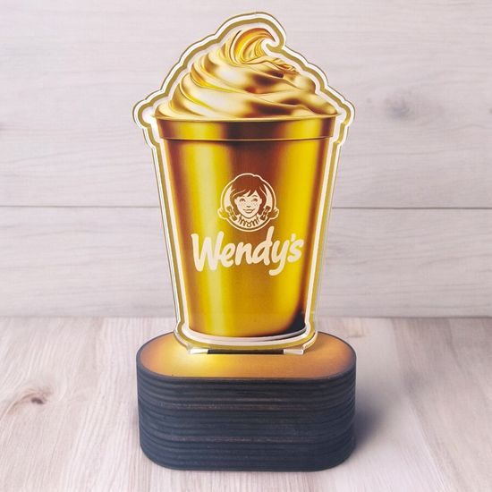 Canova Custom Made Acrylic & Wood Portrait Fusion Award