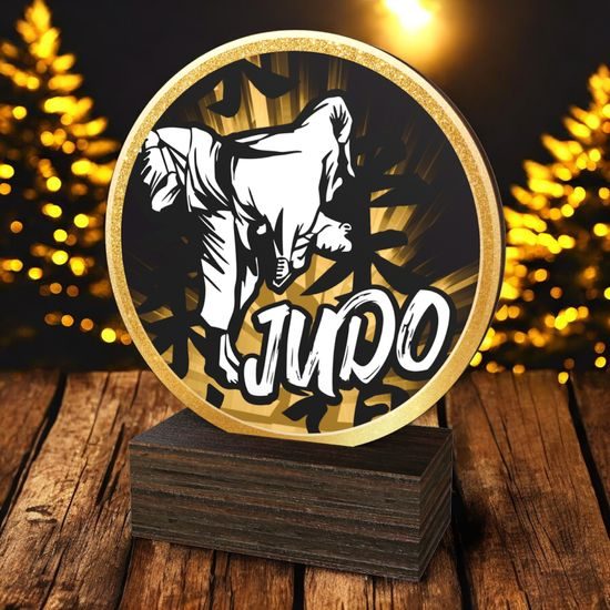 Holt Classic Judo Real Wood Trophy