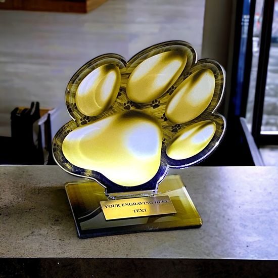Cannes Classic Dog Paw Trophy