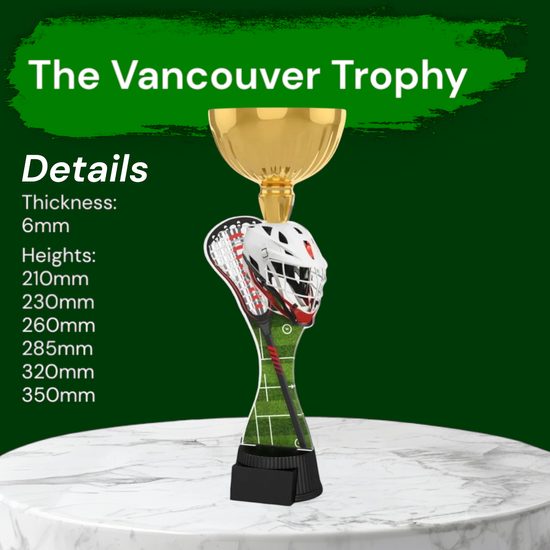 Vancouver Lacrosse Gold Cup Trophy