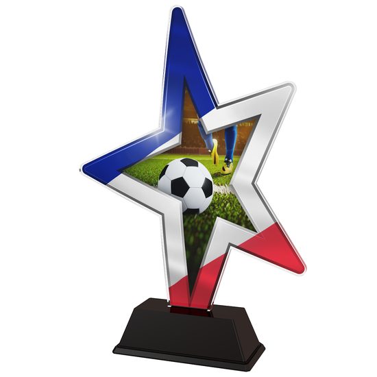 Tricolour Star Football Trophy