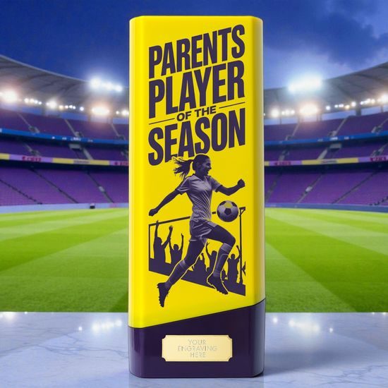 Tower Elite Heavyweight Women's Parents Player of the Season Football Trophy
