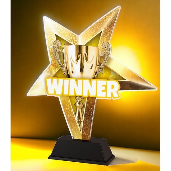 Winner Star Trophy