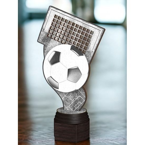 Frontier Classic Real Wood Football Trophy