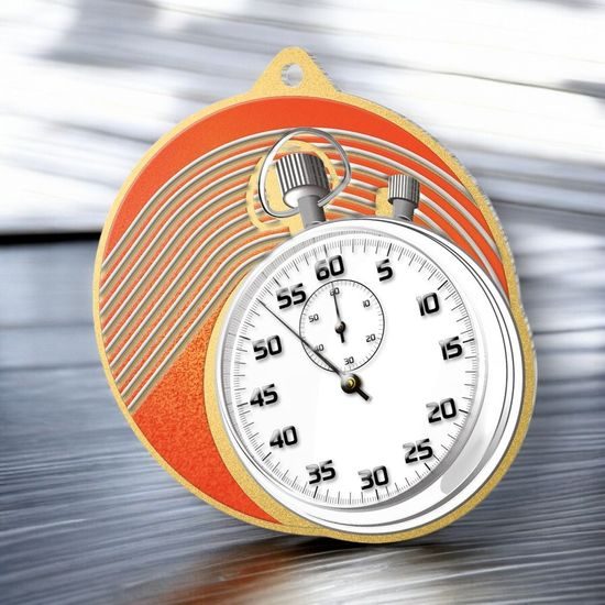 Aurum Athletics Running Stainless Steel Medal