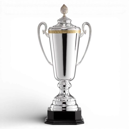 Zola Silver Plated Cup With Lid