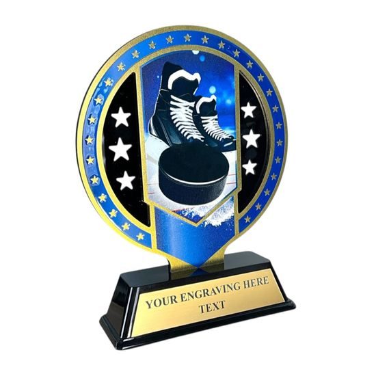 Sentinel Stainless Steel Ice Hockey Trophy