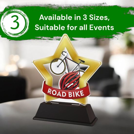 Mini Star Road Bike Trophy