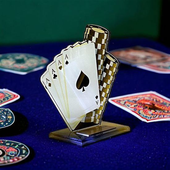 Cannes Classic Playing Cards Trophy