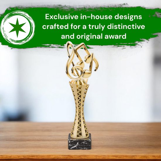 Genoa Music Notes Trophy