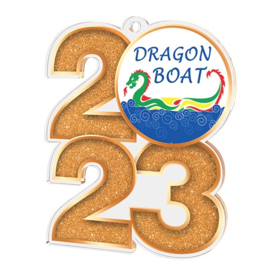 Dragon Boat 2023 Acrylic Medal
