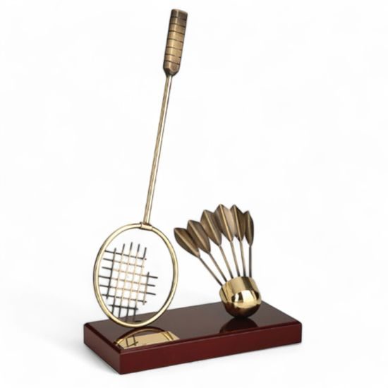 Aragon Badminton Handmade Metal Trophy