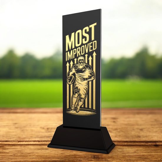 Shadowline Rugby Most Improved Trophy – Stainless Steel Award