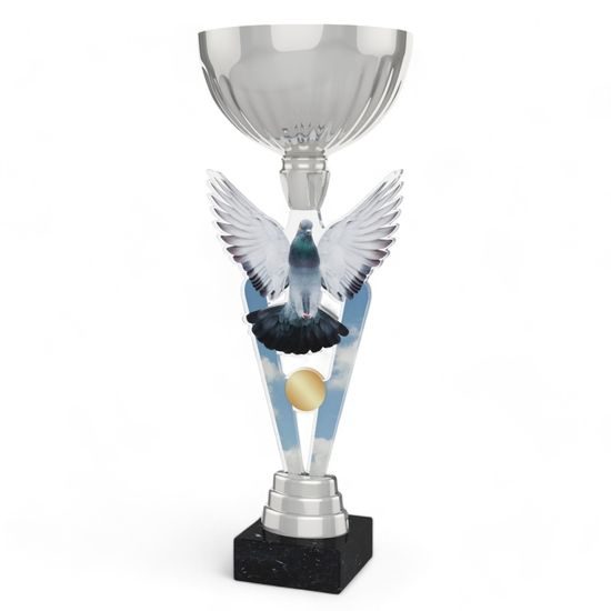 Napoli Pigeon Racing Silver Trophy Cup
