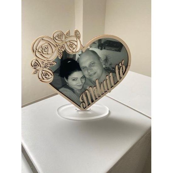 Heart Custom Made Acrylic Gift Presentation