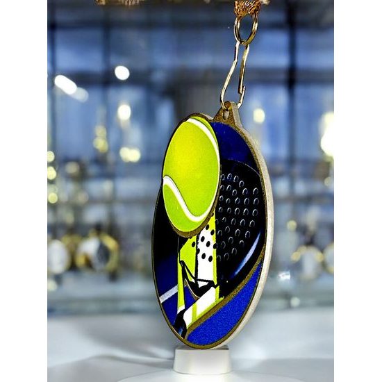 Aurum Padel Tennis Stainless Steel Medal