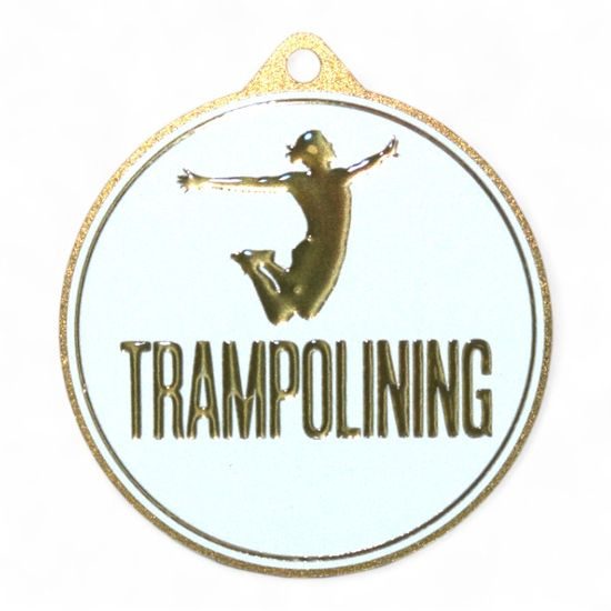 Quantum Trampolining Stainless Steel Medal