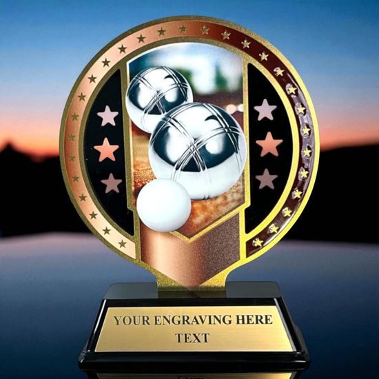 Sentinel Stainless Steel Pétanque Trophy