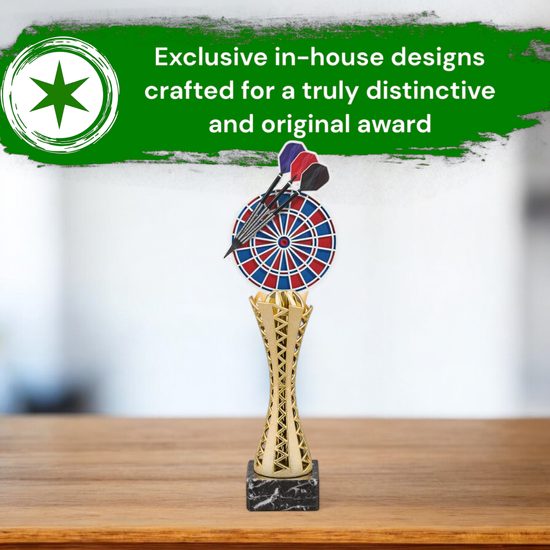 Genoa Darts Red & Blue Trophy