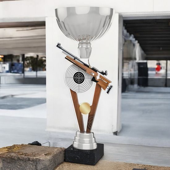 Napoli Rifle Shooting Silver Trophy Cup