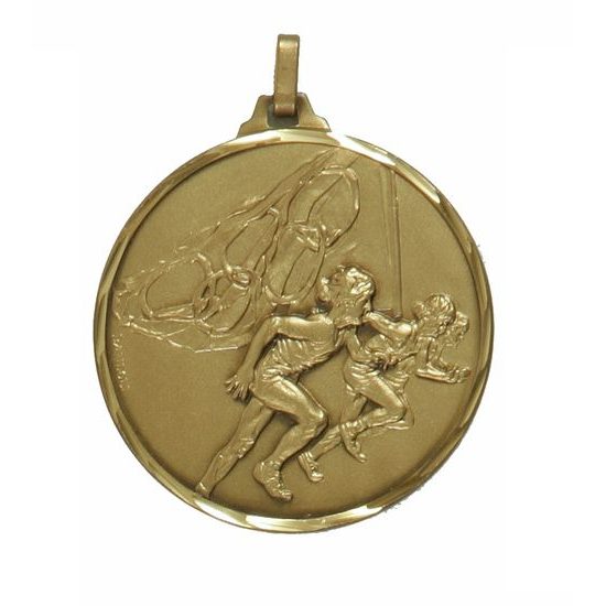 Diamond Edged Olympic Running Bronze Medal