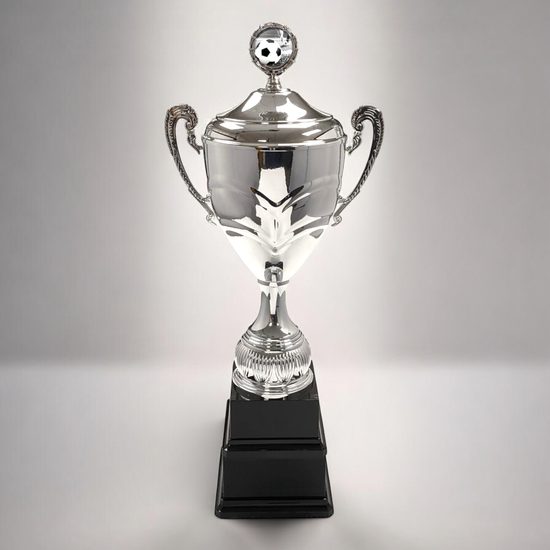 Skyscraper Football Silver Perpetual Logo Cup