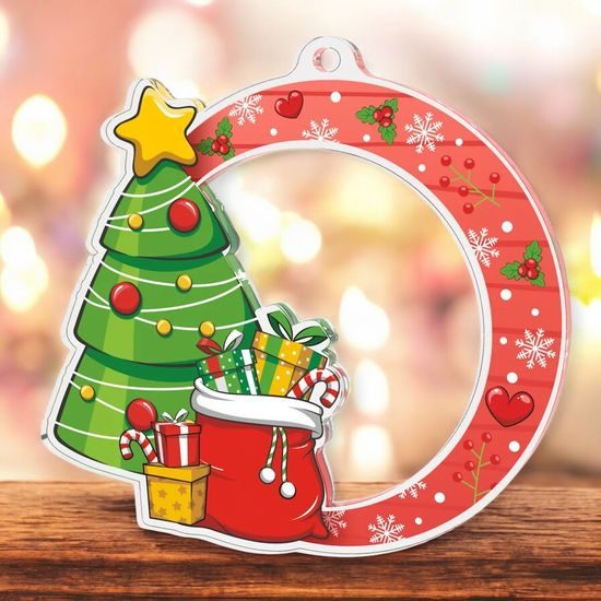 Christmas Gifts Under the Tree Medal