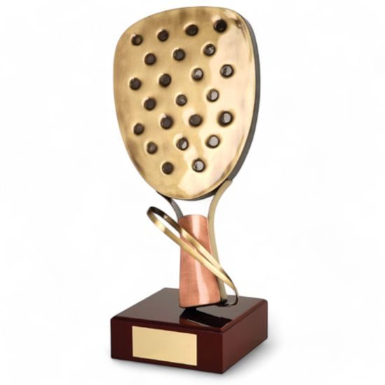 Granada Padel Handmade Metal Trophy