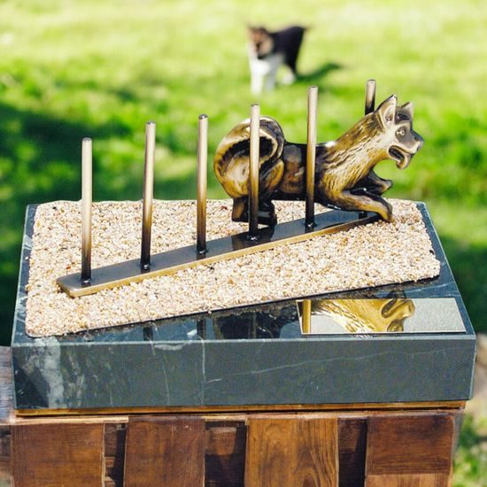 Maneto Dog Show Agility Handmade Metal Trophy