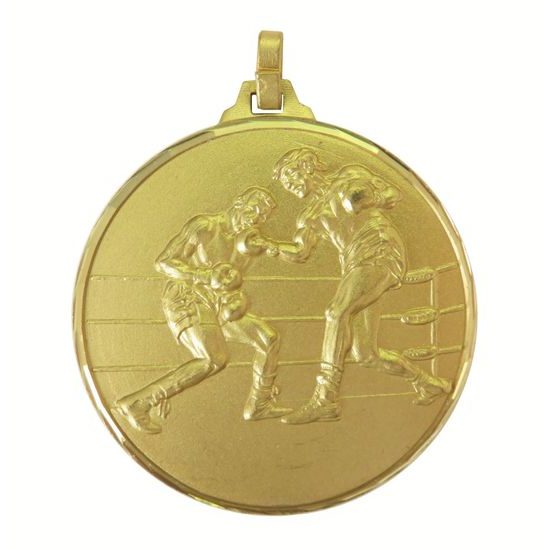 Diamond Edged Boxing Gold Medal