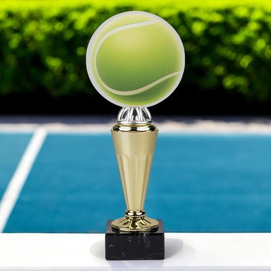 Capri Tennis Ball Trophy