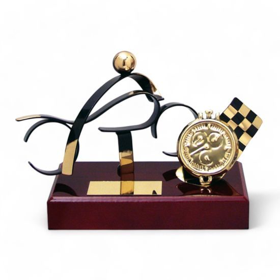 Barcelona Motorbike Handmade Metal Trophy