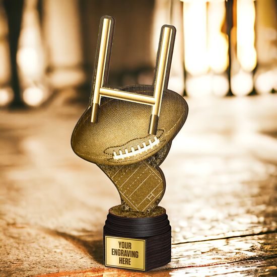 Frontier Classic Real Wood American Football Trophy