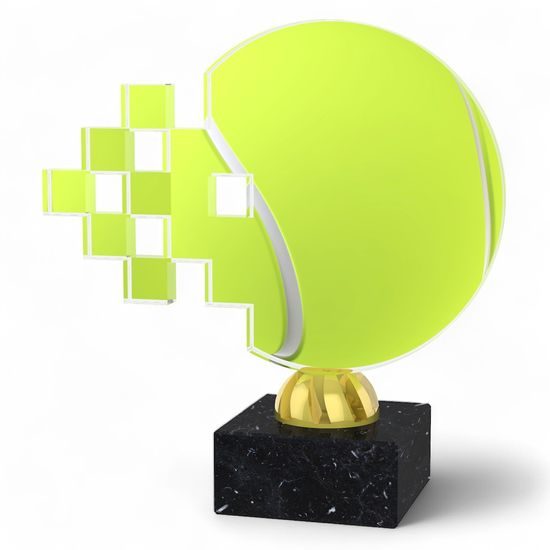 Techspire Tennis Acrylic Trophy