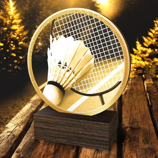 Holt Classic Badminton Real Wood Trophy