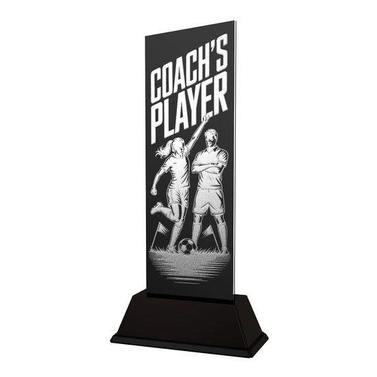 Shadowline Football Female Coach's Player Trophy – Stainless Steel Award