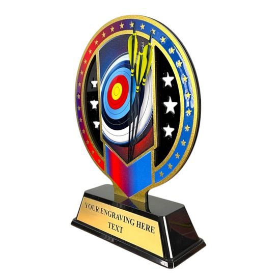 Sentinel Stainless Steel Archery Trophy