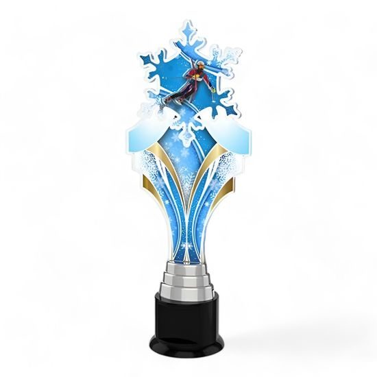 Verbier Ski Slalom Snowflake Trophy