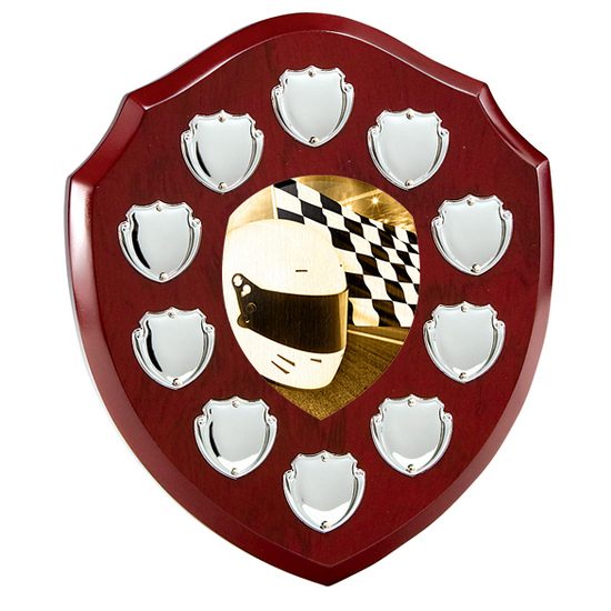 Anglia Motorsports Rosewood Wooden 10 Year Annual Shield