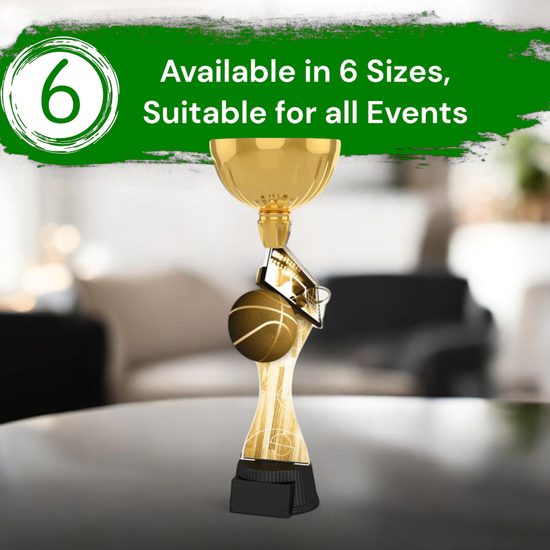 Vancouver Classic Basketball Gold Cup Trophy