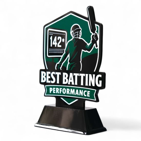 Pavilion Best Batting Performance Cricket Trophy